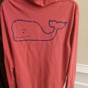 Vineyard Vine long sleeve shirt with hood
